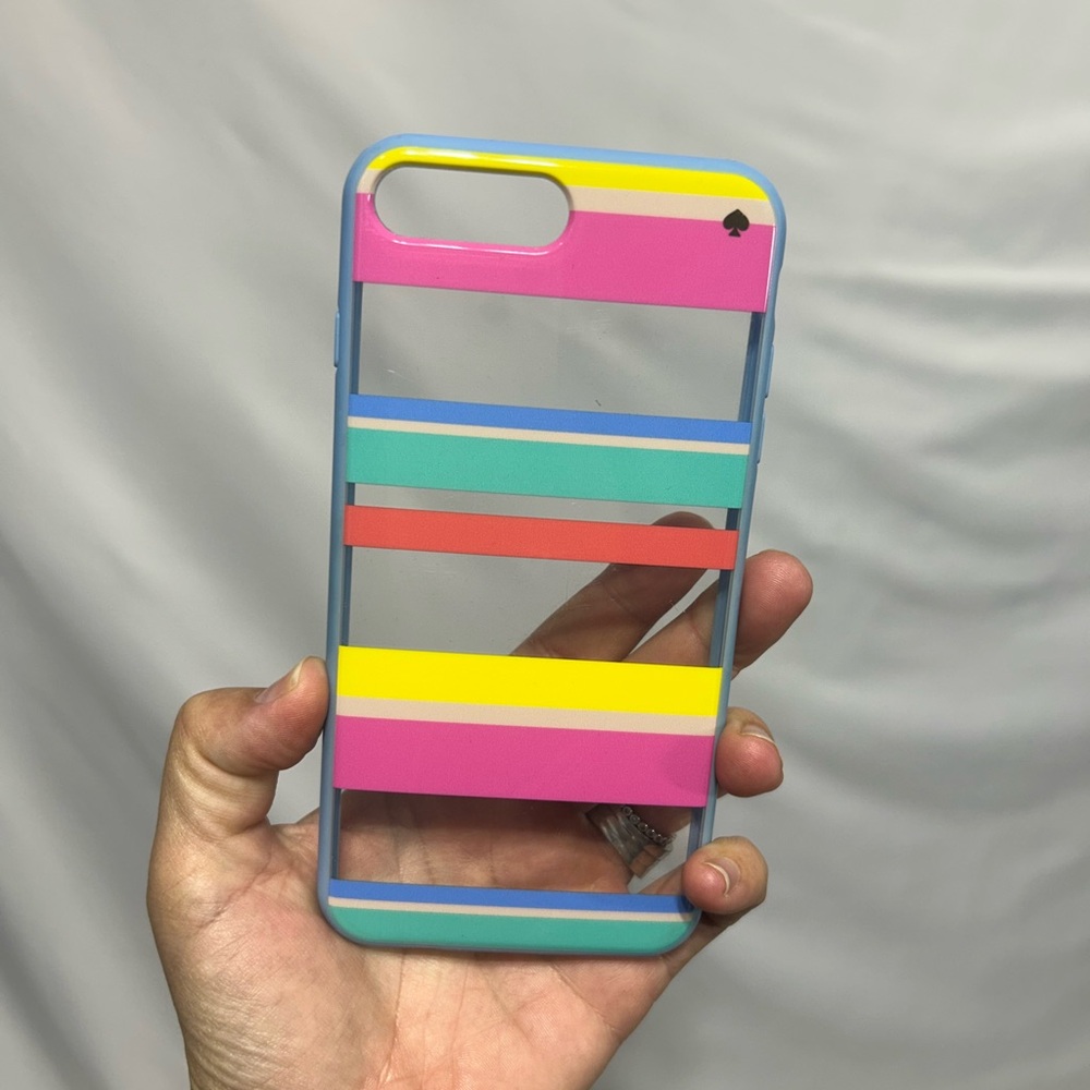 Kate Spade Colorful Striped Phone Case.